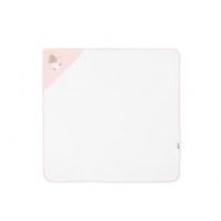toalla con capucha 9090 cm dreamy flight rosa