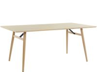 mesa de comedor para 8 personas en efecto roble nature 200