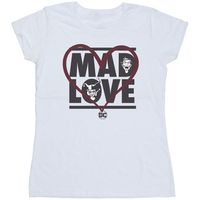 dessins animes camiseta mad love para mujer