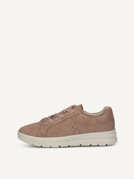 CAPRICE Low shoes, beige, made of Leather, Size 37
