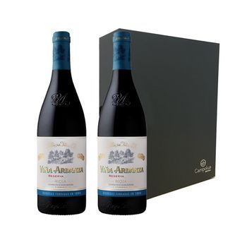 Estuche 2  Viña Ardanza Reserva 2019  España  150 Cl. 14.0º