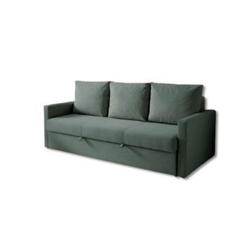 Sofá Cama Alta Gama 3 Plazas Eden Azul
