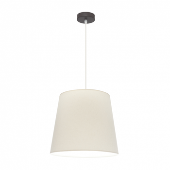 Lampara Colgante Maldivas 1xe27 Marron/sancho Reg.40d FABRILAMP.