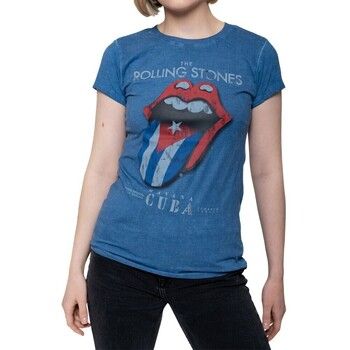 The Rolling Stones Camiseta manga larga Havana Cuba para mujer