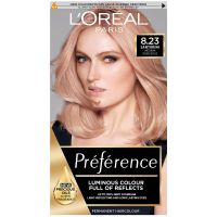 loreal paris preference infinia hair dye various shades - 823 rose gold light blonde