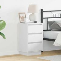 armario de noche - mueble para dormitorio - madera de ingenieria 39x345x65cm