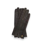 barbour para mujer lgl0149 guantes de piel scarlet tartan marron l casual algodon