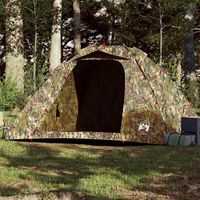 tienda de pesca - tienda de campana para 4 personas - poliester - camuflaje 262x254x172cm