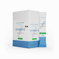 hydrate  electrolitos en polvo - 90g - 20raciones - apple  kiwi
