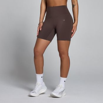 Short de cintura alta Tempo para mujer de MP - Chocolate - L