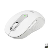 logitech signature m650 raton bluetooth para manos pequenas a medianas clics silenciosos blanco