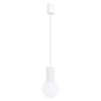 Lámpara colgante mido blanco, 1 luz