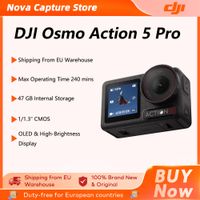 envio desde la ue dji osmo action 5 pro sensor de 113r 4 horas de duracion de bateria extendida pantallas tactiles oled dobles de alto brillo dji osmo action 5 pro