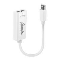 adaptador de cable de video lindy mini displayport a hdmi 4k