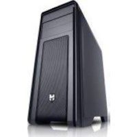 nox hummer zx midi-tower negro carcasa de ordenado