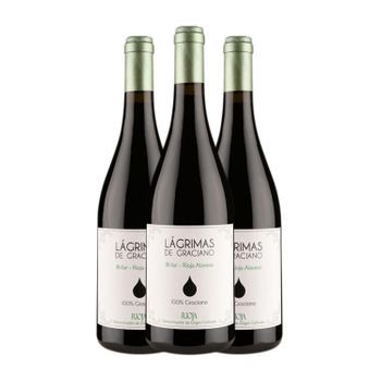 Bhilar Vino Tinto Lágrimas Rioja Joven 75 Cl 14% Vol. (pack De 3 Unidades)