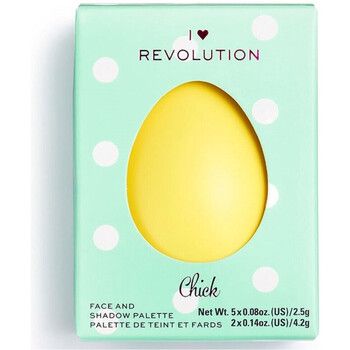 Makeup Revolution Paleta de sombras de ojos Chick - Face and Eyeshadow Palette para mujer