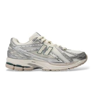 New Balance para hombre. M1906RV1 Zapatillas 1906 blanco, plateado (38.5), Plata, Plano, Cordones, Casual