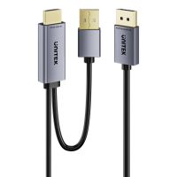 cable adaptador unitek displayport a hdmi 18 m 4k 60 hz