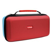 maleta de transporte trust gxt 1252rb xl azul rojo para nintendo switch 2 a prueba de golpes