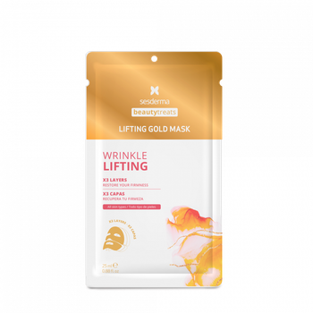 Beauty treats lifting gold mask