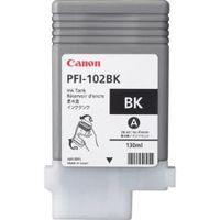 canon pfi-102bk original black ink cartridge