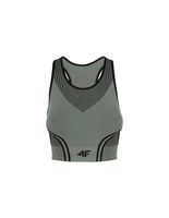 sujetador deportivo de yoga 4f negro mujer