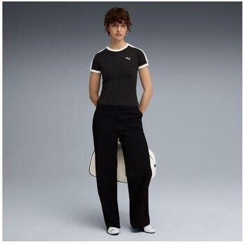 Puma Yellow Camiseta T7 Always On Slim Tee para mujer