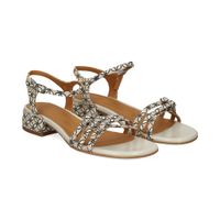 audley sandalias planas mujer - marron talla 37