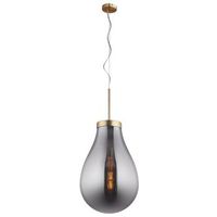 lampara colgante lumineca hatann l 50x80 cm smoky