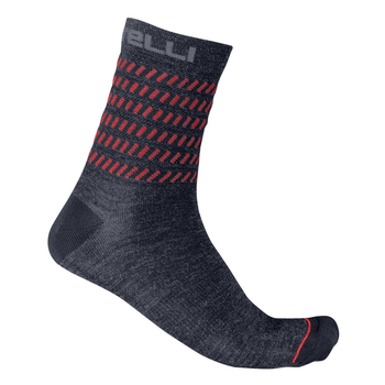 Calcetines Castelli Go 15 Azul, Talla S/M