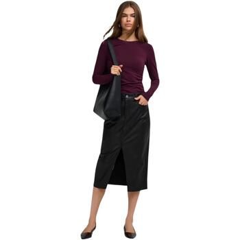 Only Falda ONLBITTEN FAUX LEATH PENCIL SKIRT CC OTW 15373299 para mujer