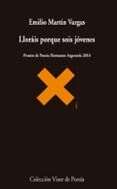 llorais porque sois jovenes premio de poesia hermanos argensola 2016