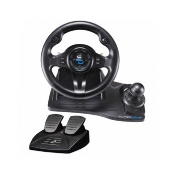 Volante SUBSONIC GS550 Simulación con pedales y palanca, 270°, multiplataforma