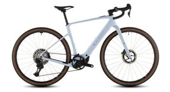 Cube nuroad hybrid c 62 slx 400x bicicleta electrica gravel shimano grx di2 12s 400 wh 700 mm azul hielo 2026