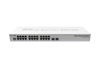 switch 24 puertos 101001000 mikrotik crs326-24g-2srm l2 poe rack 19