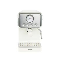 jocca cafetera expreso retro 15 bar con deposito 17l filtro para 1 y 2 tazas y valvula de seguridad