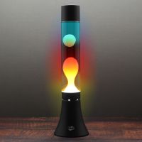 modern blob lamp - black sunset lava lamp 145quot