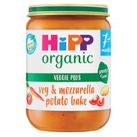 hipp organic vegetables  mozzarella potato bake jar 7 months