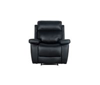 sillon relax manual thea piel negro