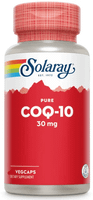 solaray pure coenzima q10 30 mg 30 capsulas vegetales