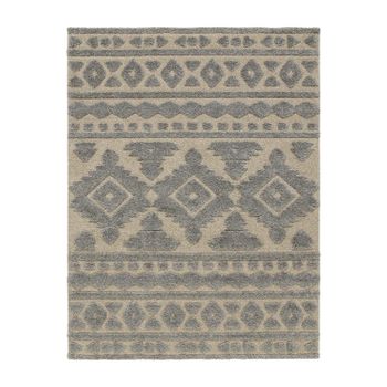 Alfombra Geneva gris  60x100 cm