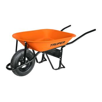 Carretilla 65l Metalica, Llanta Neumatica, 580kg - Truper
