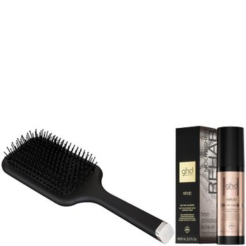 ghd Dry Hair Nourisher Serum & Brush Set