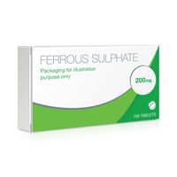 ferrous sulphate 200mg