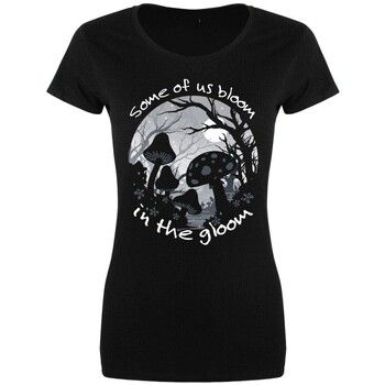 Grindstore Camiseta Some Of Us Bloom In The Gloom para mujer