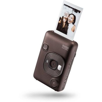 Cámara Digital Compacta Fujifilm Instax mini LiPlay 5 MP Sensor CMOS Bluetooth Bronce Instantánea