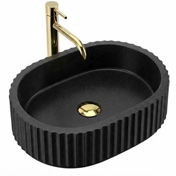 Lavabo Sobre Encimera Margaret Black