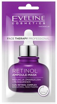 Eveline Cosmetics Face Therapy Professional Ampolla-Mascarilla Retinol 8 ml