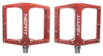 Par de pedales planos neatt attack v2 xl 11 pines naranja